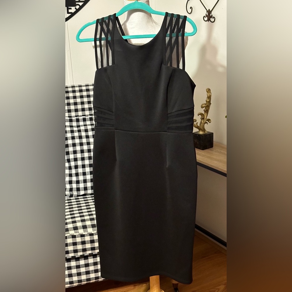 Enfocus Studio Size 12 Black Dress